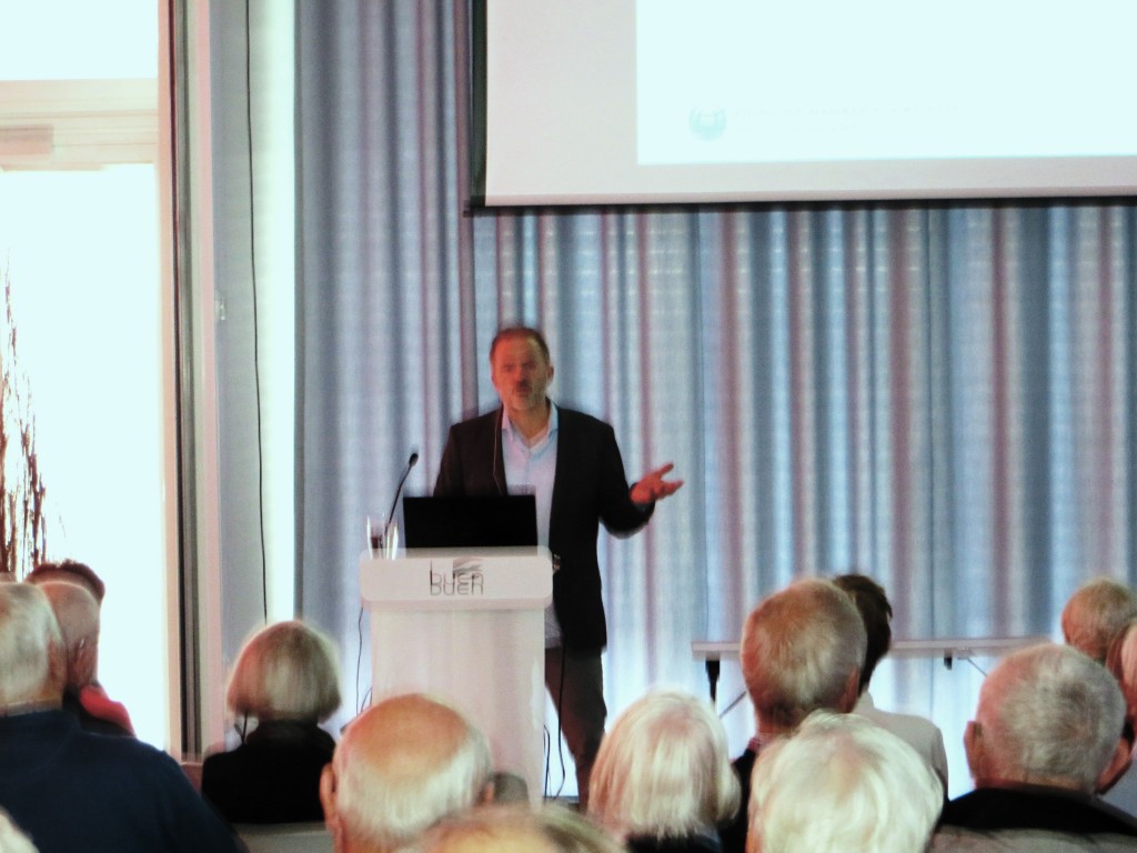 Geir Hønneland i Elvesalen onsdag 18.november